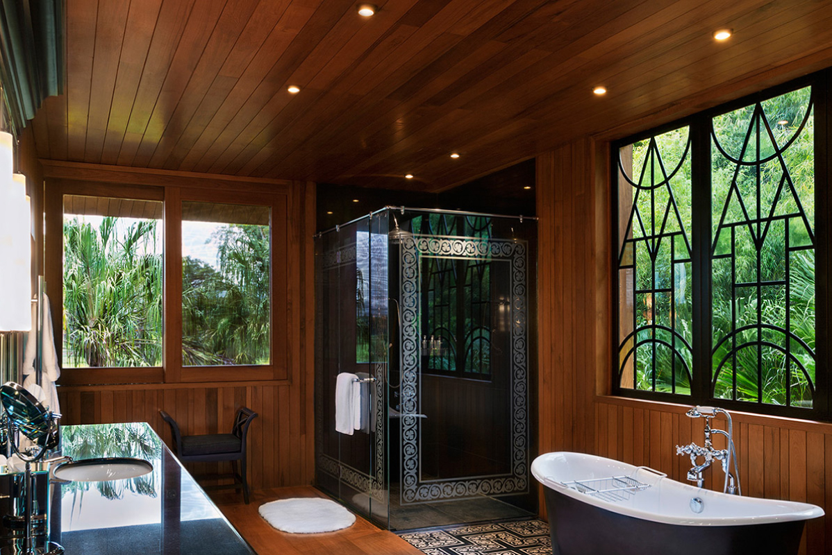 Luxury Villa Bathroom Chiang Rai Northern Thailand
